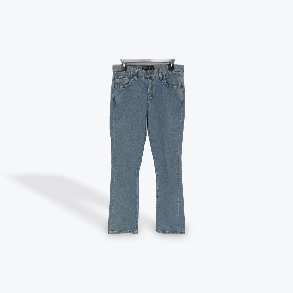 Austin Clothing Co. Boot‎ Cut Jeans Women's Size 10 Light Wash Denim